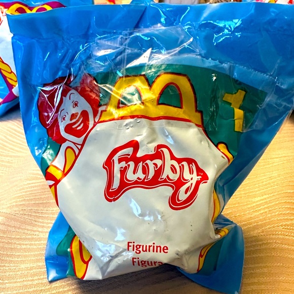 McDonald’s FURBY Furby #1 McDonald's Happy Meal Toy 1998 Vintage NEW SEALED Bag - Picture 1 of 2